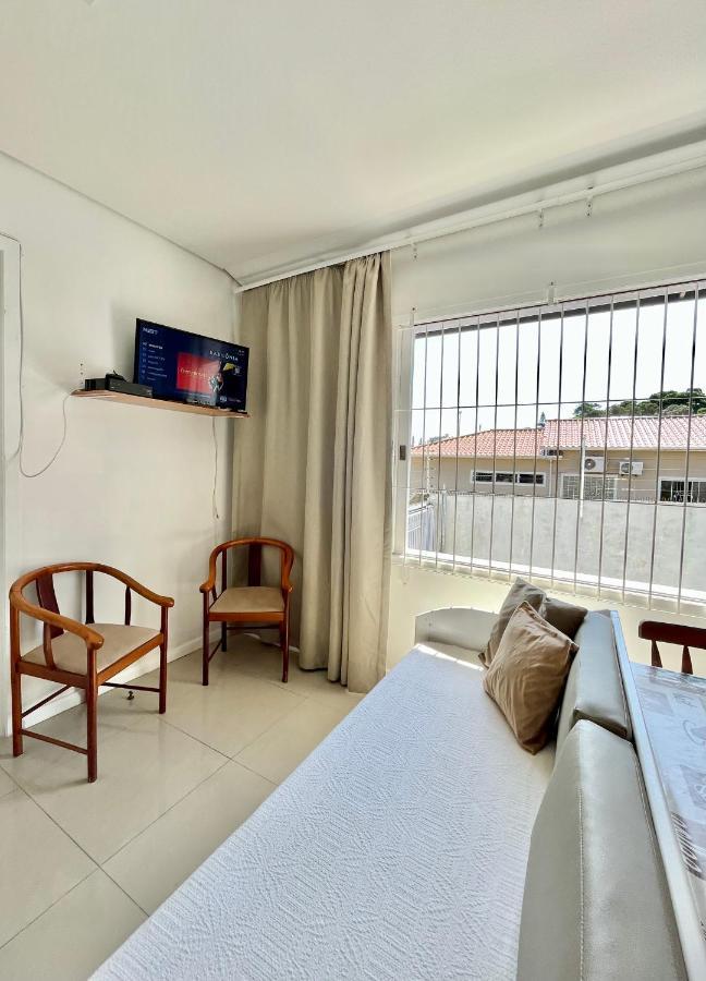 Estudio Ilha Centro Sul Ufsc, Ar Cond, Estac, Varanda, Vista Mar Florianopolis Ngoại thất bức ảnh