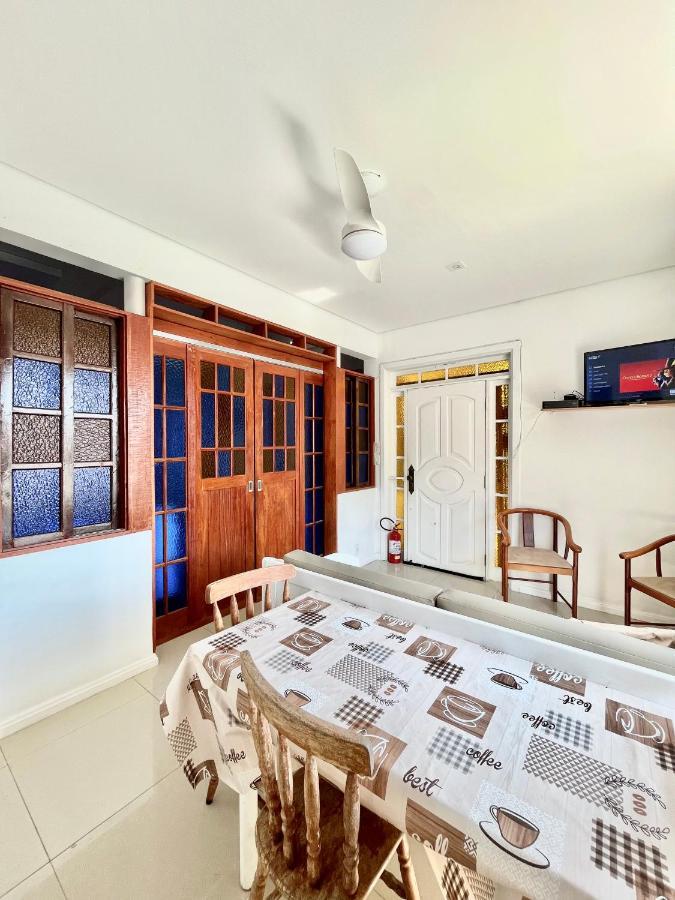 Estudio Ilha Centro Sul Ufsc, Ar Cond, Estac, Varanda, Vista Mar Florianopolis Ngoại thất bức ảnh